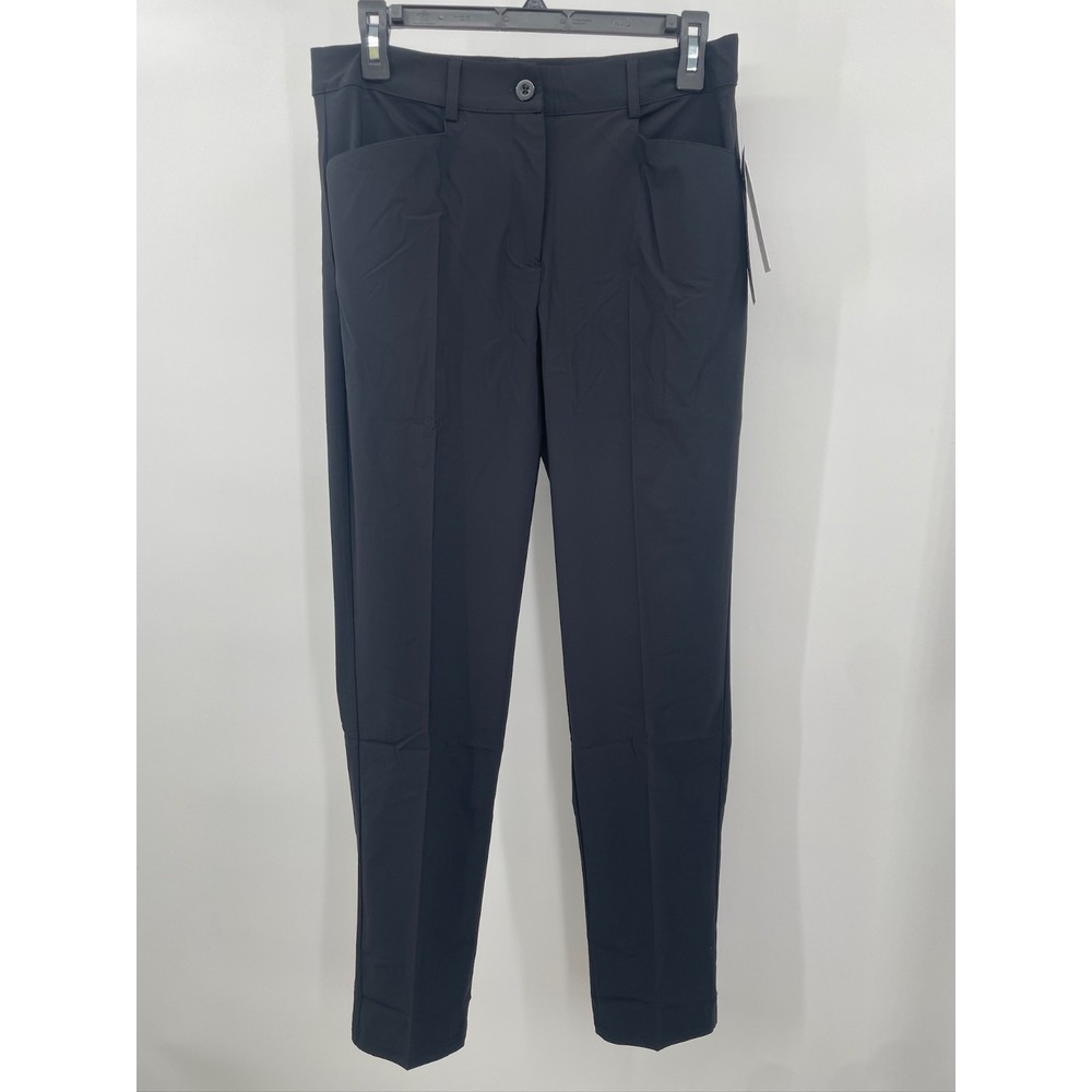 TRIBAL Womens Black Comfy Stretch Casual‎ Chino Pants Workwear Size 4